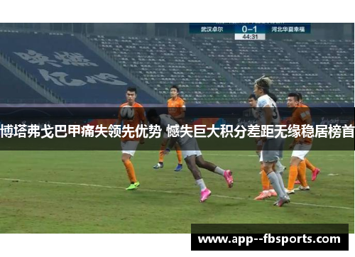 博塔弗戈巴甲痛失领先优势 憾失巨大积分差距无缘稳居榜首 博塔弗戈巴甲痛失领先优势 憾失巨大积分差距无缘稳居榜首